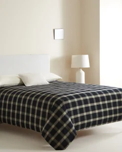 Cotton Check Duvet Cover