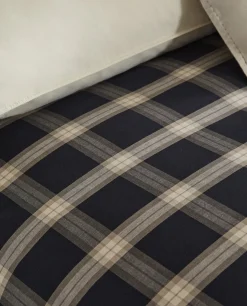 Cotton Check Duvet Cover