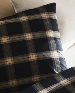 Cotton Check Pillowcase