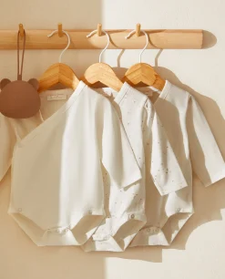 Cotton Jersey Bodysuits (Pack Of 3)