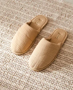 Cotton Muslin Slippers