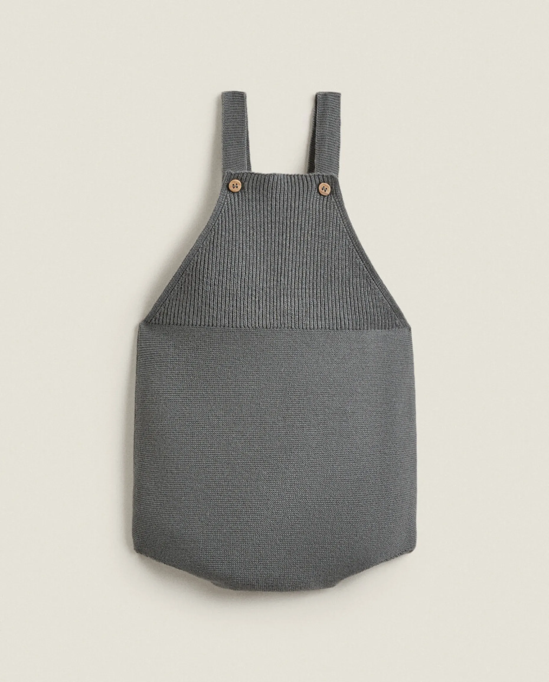 Cotton Overalls With Silk