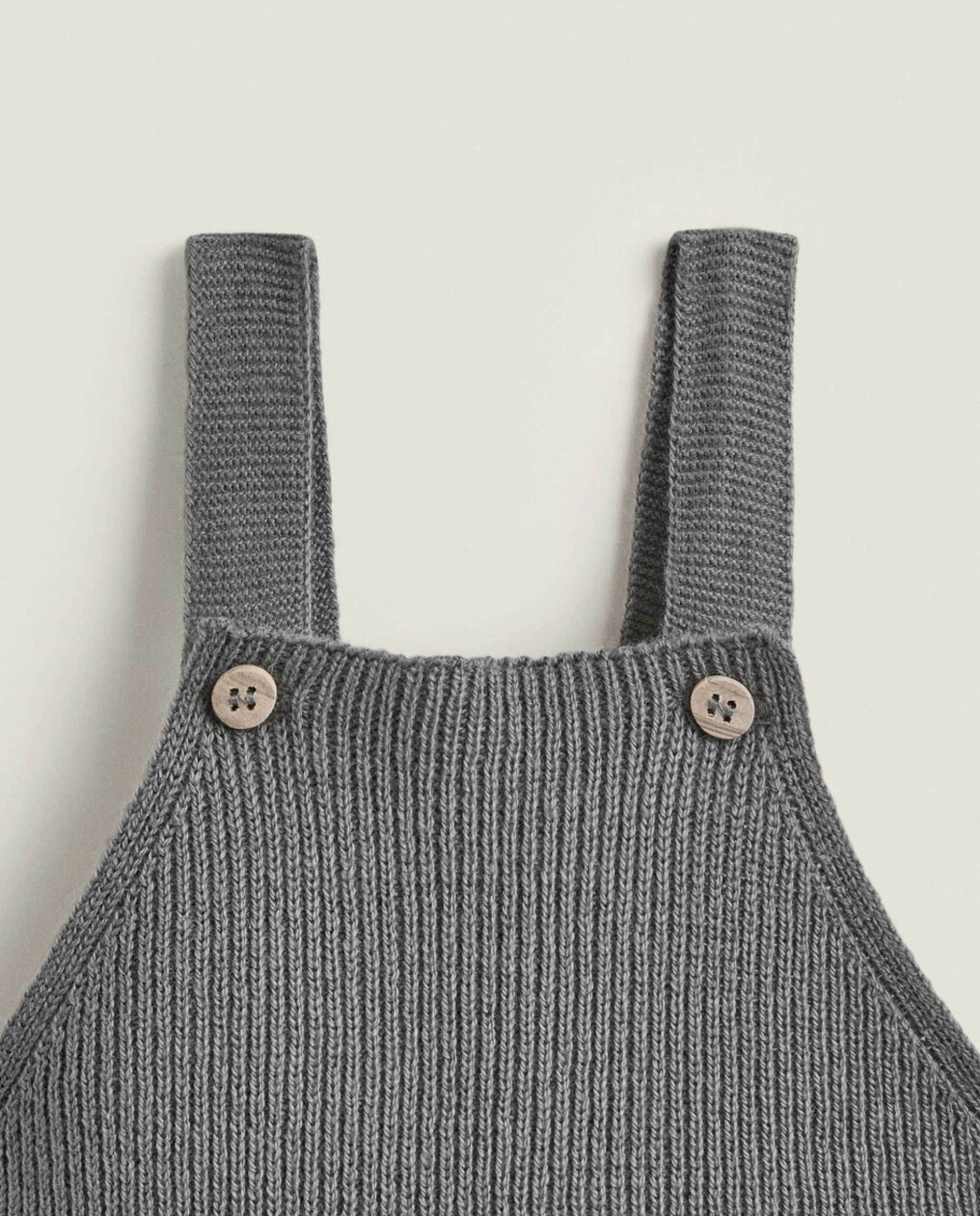 Cotton Overalls With Silk