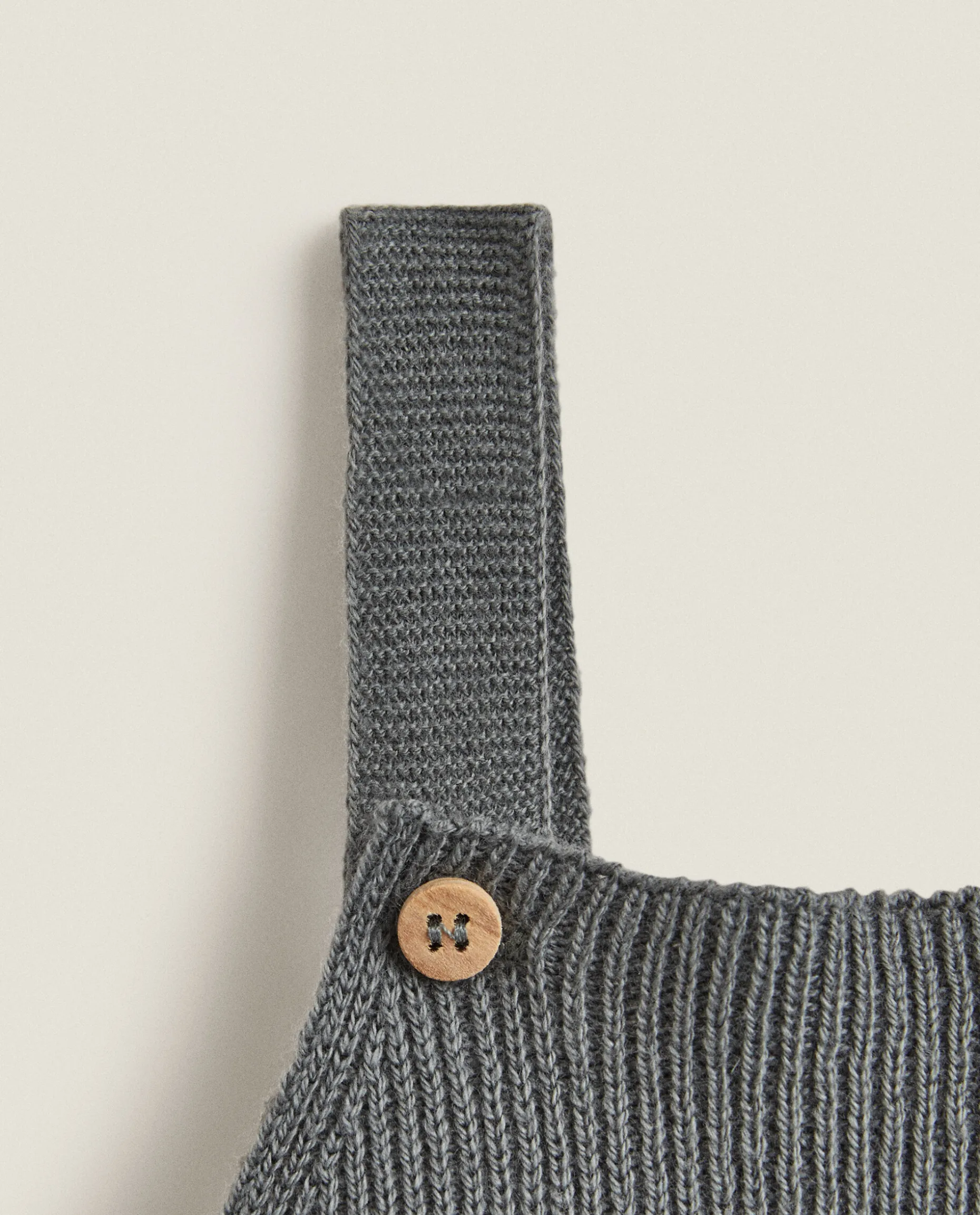 Cotton Overalls With Silk