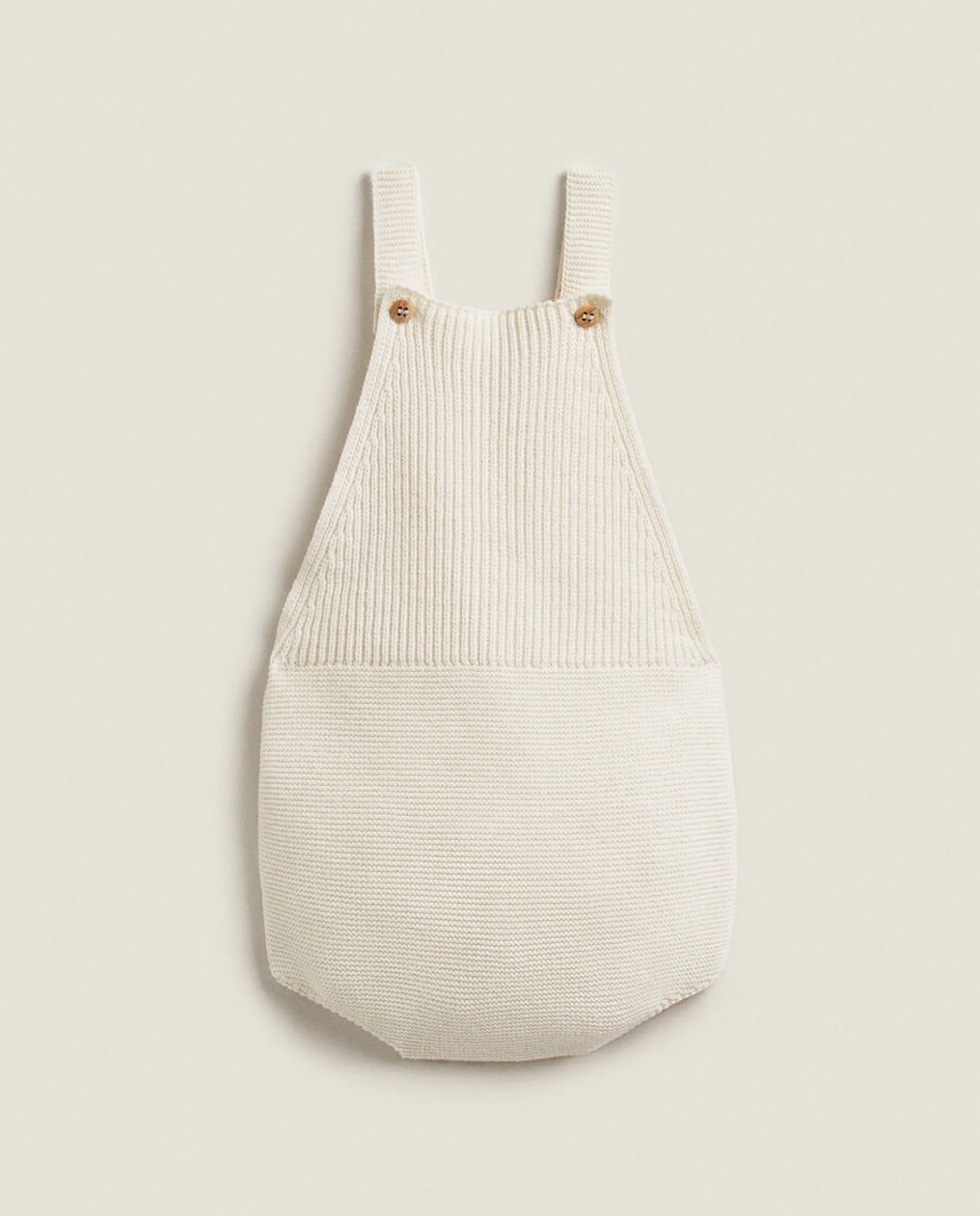 Cotton Overalls With Silk