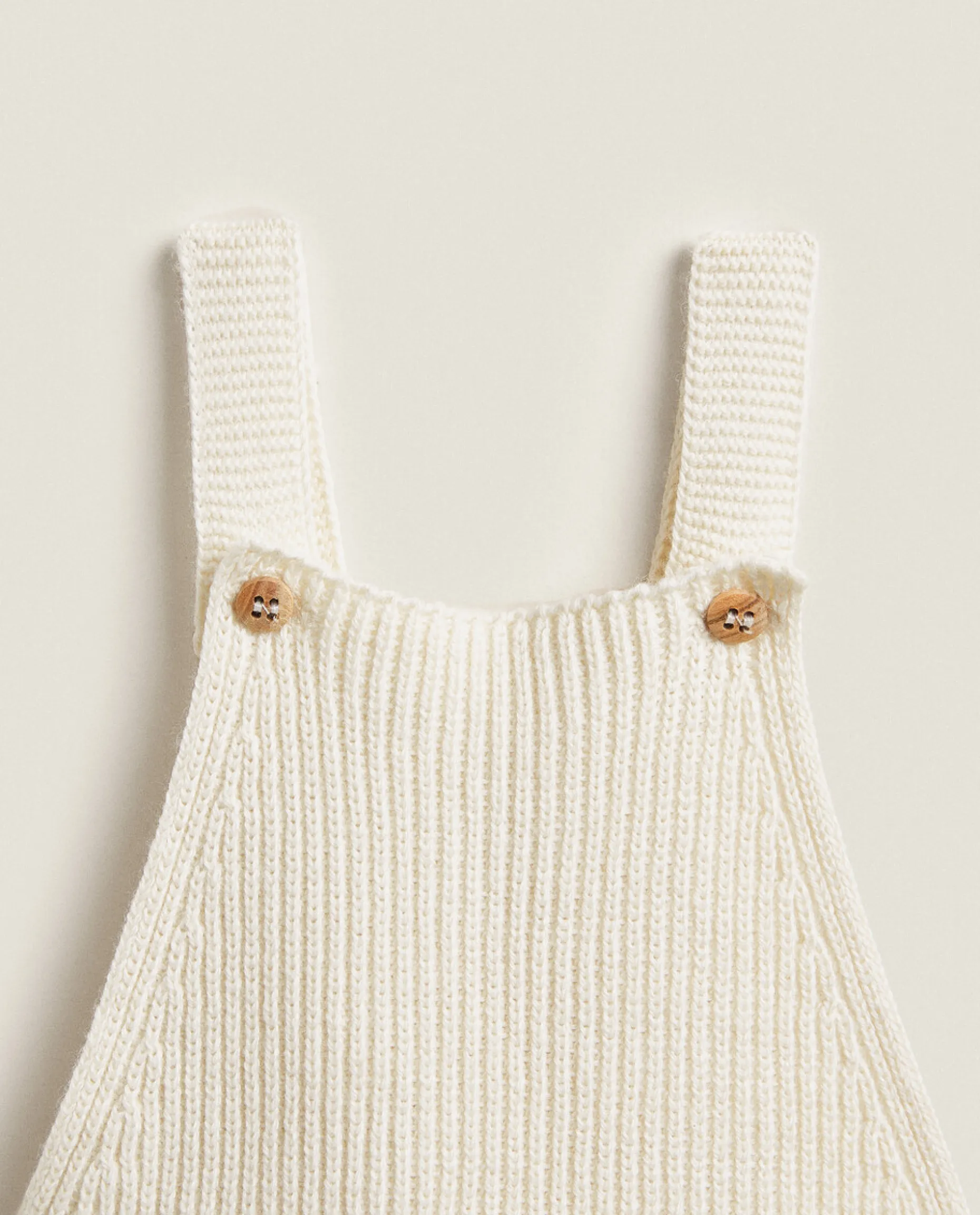 Cotton Overalls With Silk