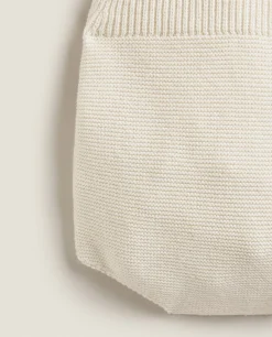 Cotton Overalls With Silk