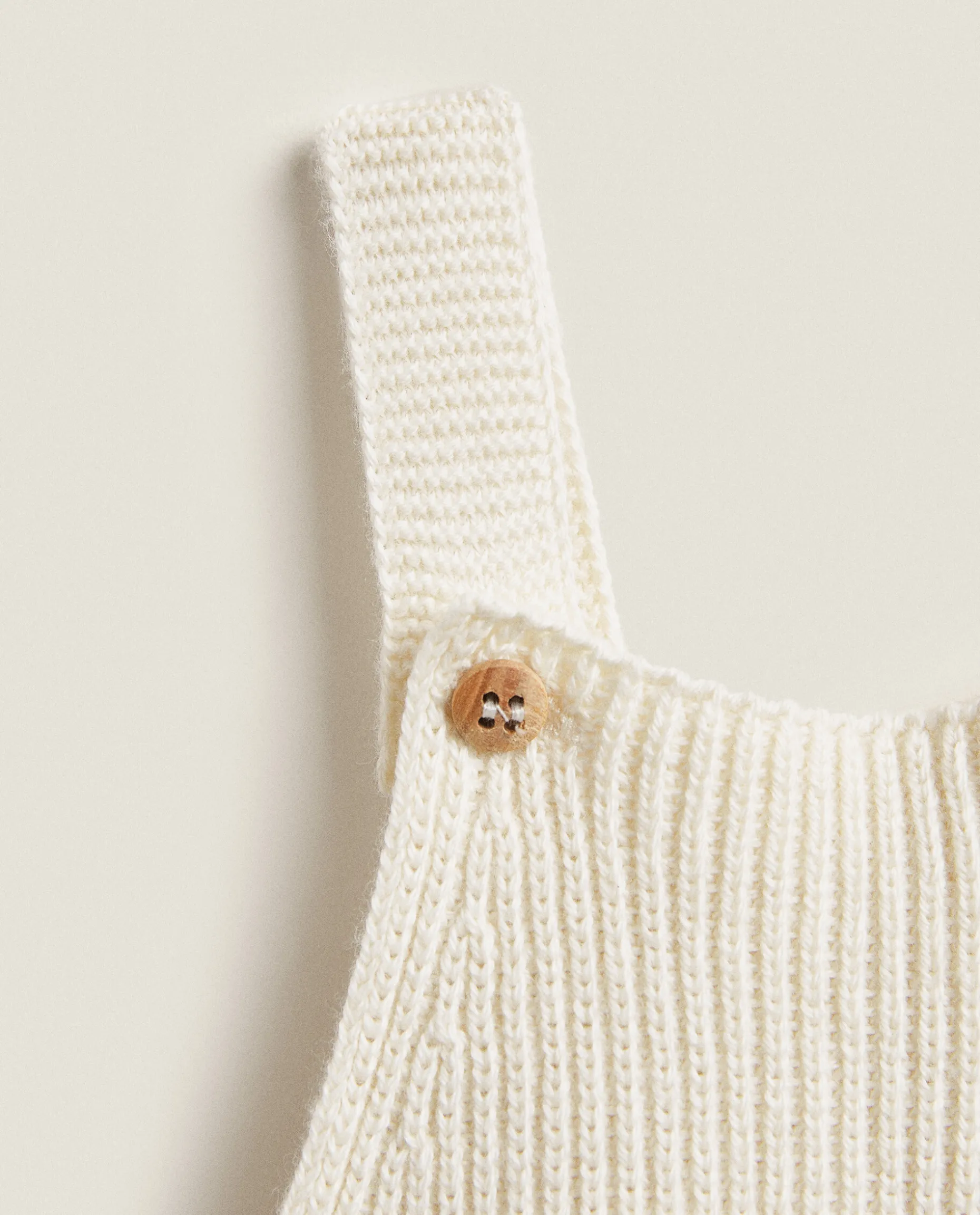 Cotton Overalls With Silk