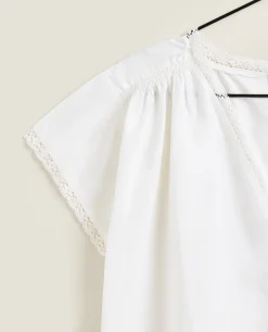 Cotton Poplin Nightgown