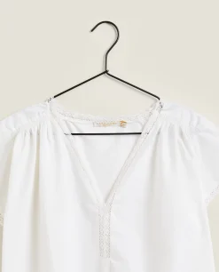 Cotton Poplin Nightgown
