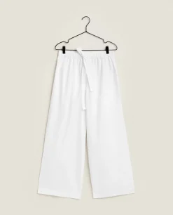 Cotton Poplin Pants