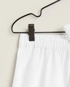 Cotton Poplin Pants