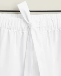 Cotton Poplin Pants