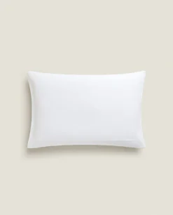 Cotton Throw Pillow Cover With Border