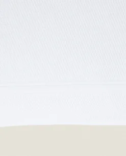 Cotton Throw Pillow Cover With Border