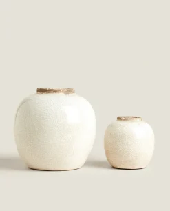 Crackled Vase