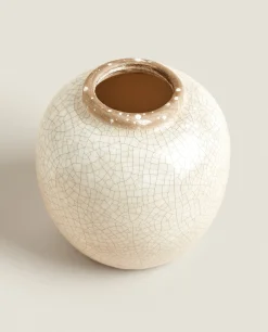 Crackled Vase