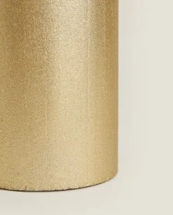 Cylindrical Christmas Candle