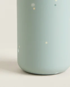 Dots Silicone Tumbler With Straw