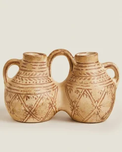 Double Ceramic Vase