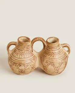 Double Ceramic Vase