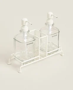 Double Dispenser With Stand