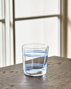 Dragonfly Print Glass Tumbler