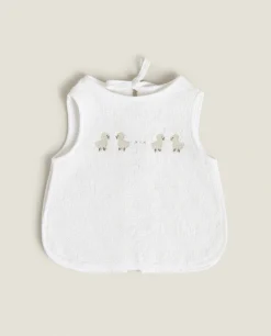 Duck Cross-Stitch Bib