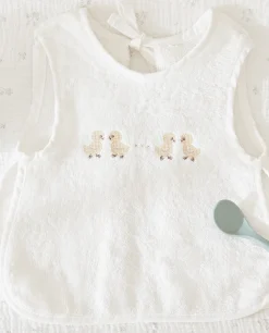 Duck Cross-Stitch Bib