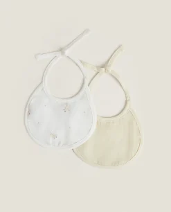 Duck Muslin Bibs (Set Of 2)