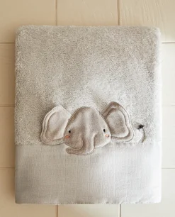 Elephant Cotton Terrycloth Towel
