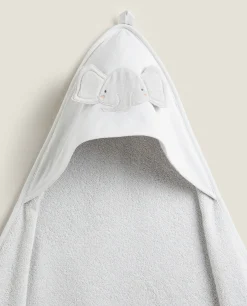 Elephant Cotton Terrycloth Cape