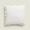 Embroidered Butterfly Throw Pillow Cover