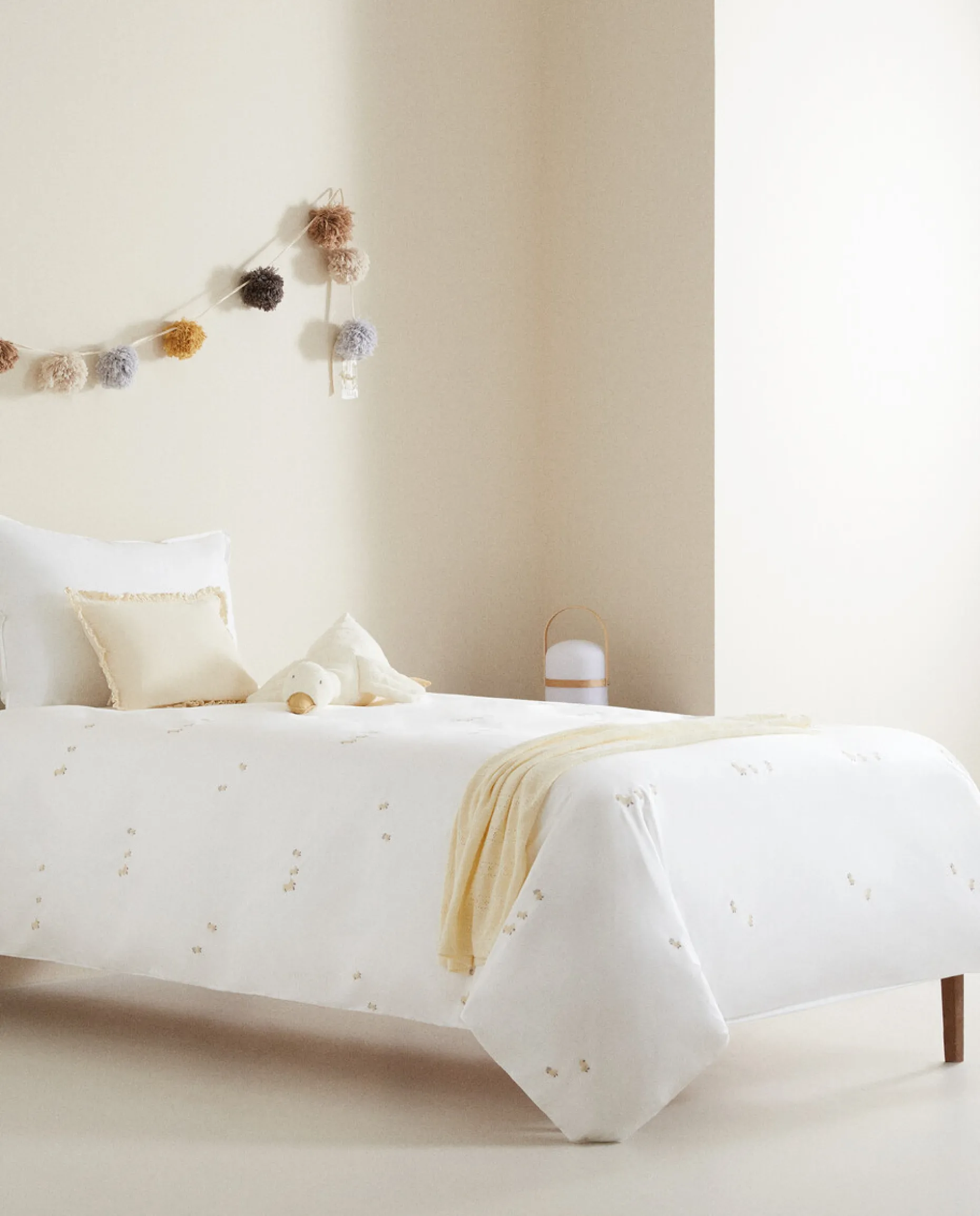 Embroidered Duvet Cover