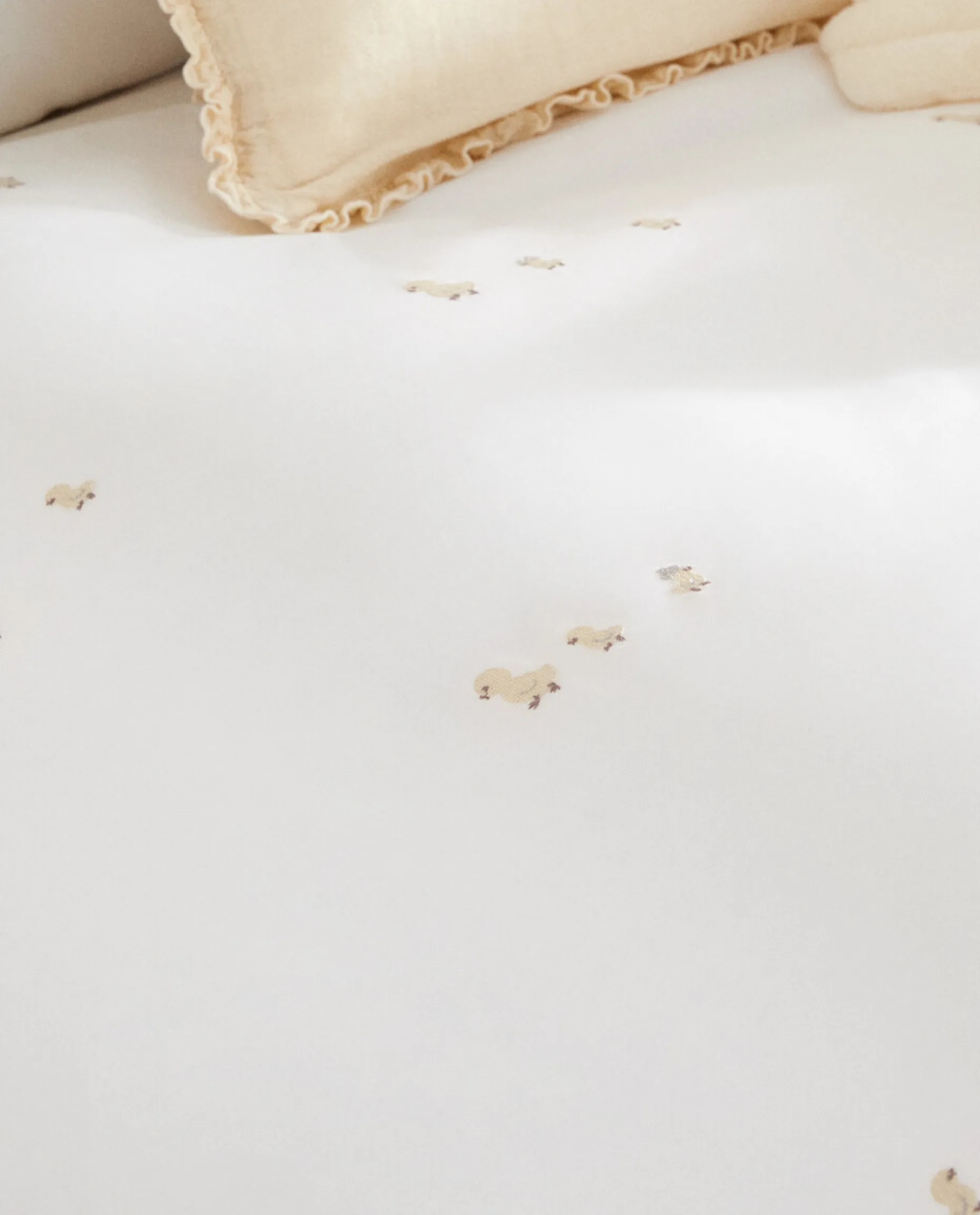 Embroidered Duvet Cover