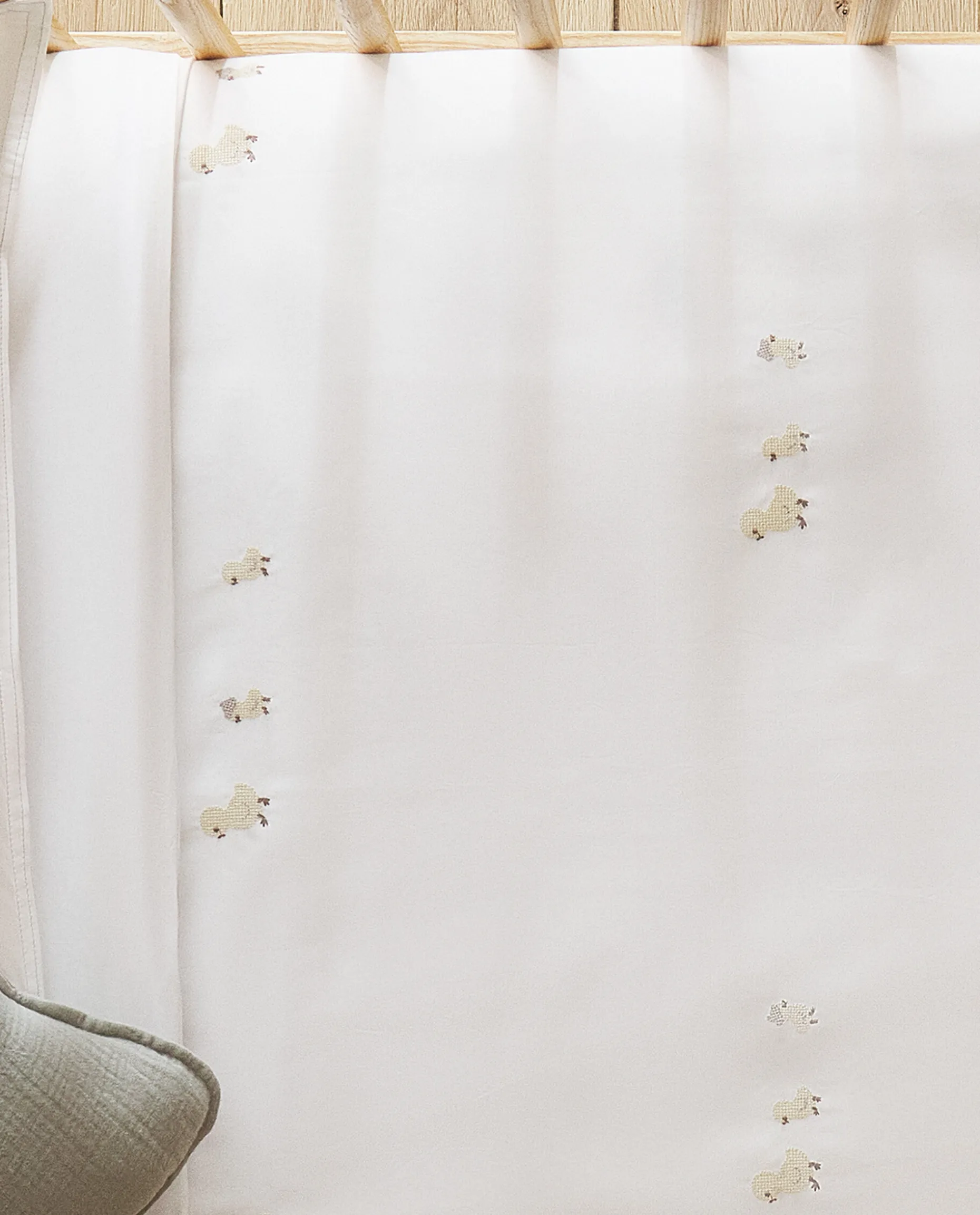 Embroidered Duvet Cover