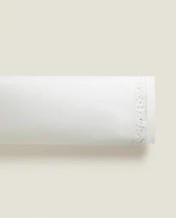 Embroidered Moons And Stars Pillowcase