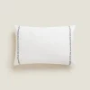 Embroidered Throw Pillow Cover