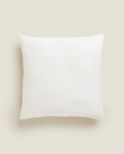 Embroidered Throw Pillow Cover
