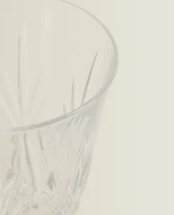 Engraved Crystalline Wine Glass