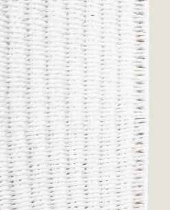 Fabric-Lined Laundry Hamper