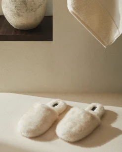 Faux Fur Mule Slippers