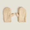 Faux Shearling Mittens