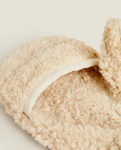 Faux Shearling Mittens