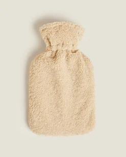 Faux Shearling Water Bottle