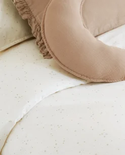 Fitted Sheet With Moon And Star Print