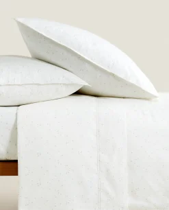Fitted Sheet With Moon And Star Print