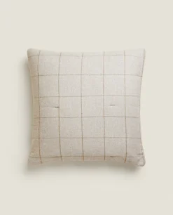 Flannel Throw Pillow Cover
