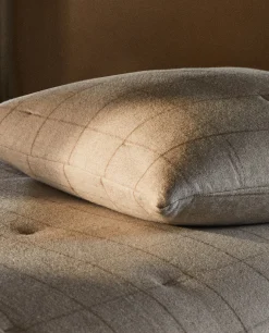 Flannel Throw Pillow Cover