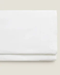 Flat Sheet With Double Backstitching